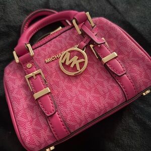 Michael Kors Pink Satchel Bag